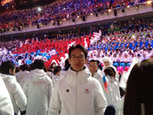 ソチオリンピックにて